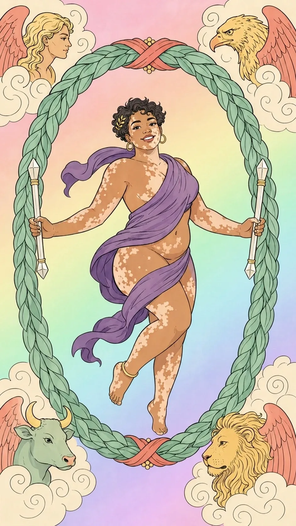 The World — Rider-Waite-Smith tarot card