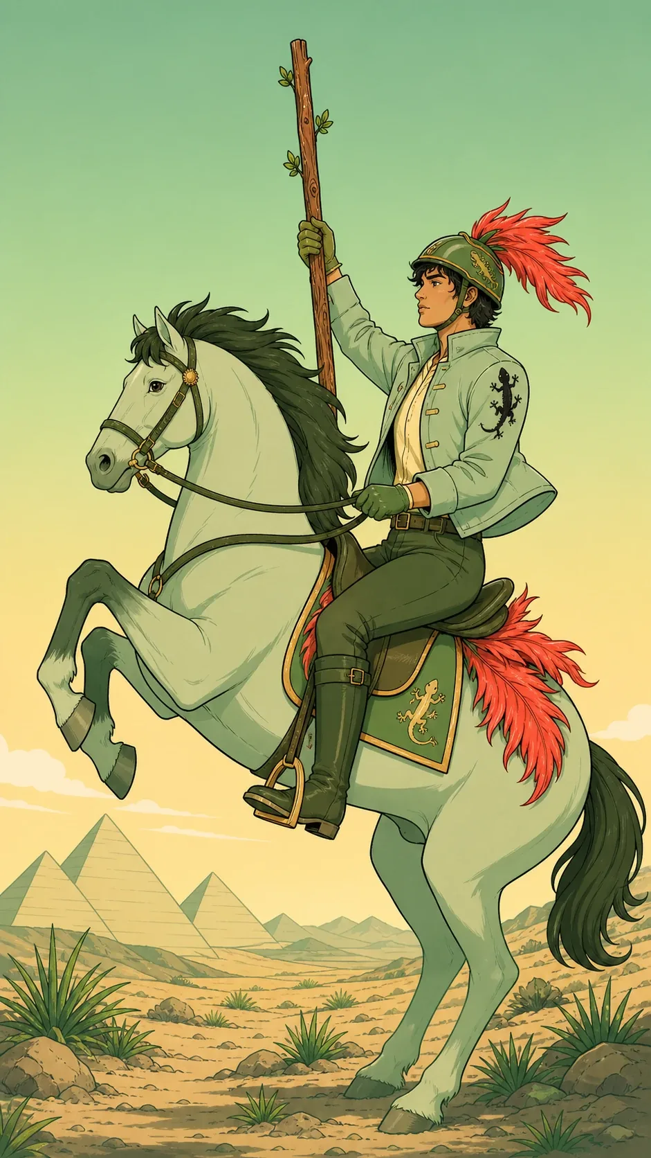 Le Cavalier de Bâton